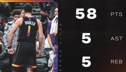 太阳24分惊天逆转鹈鹕！布克爆砍58分力挽狂澜